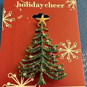 Christmas tree Brooch